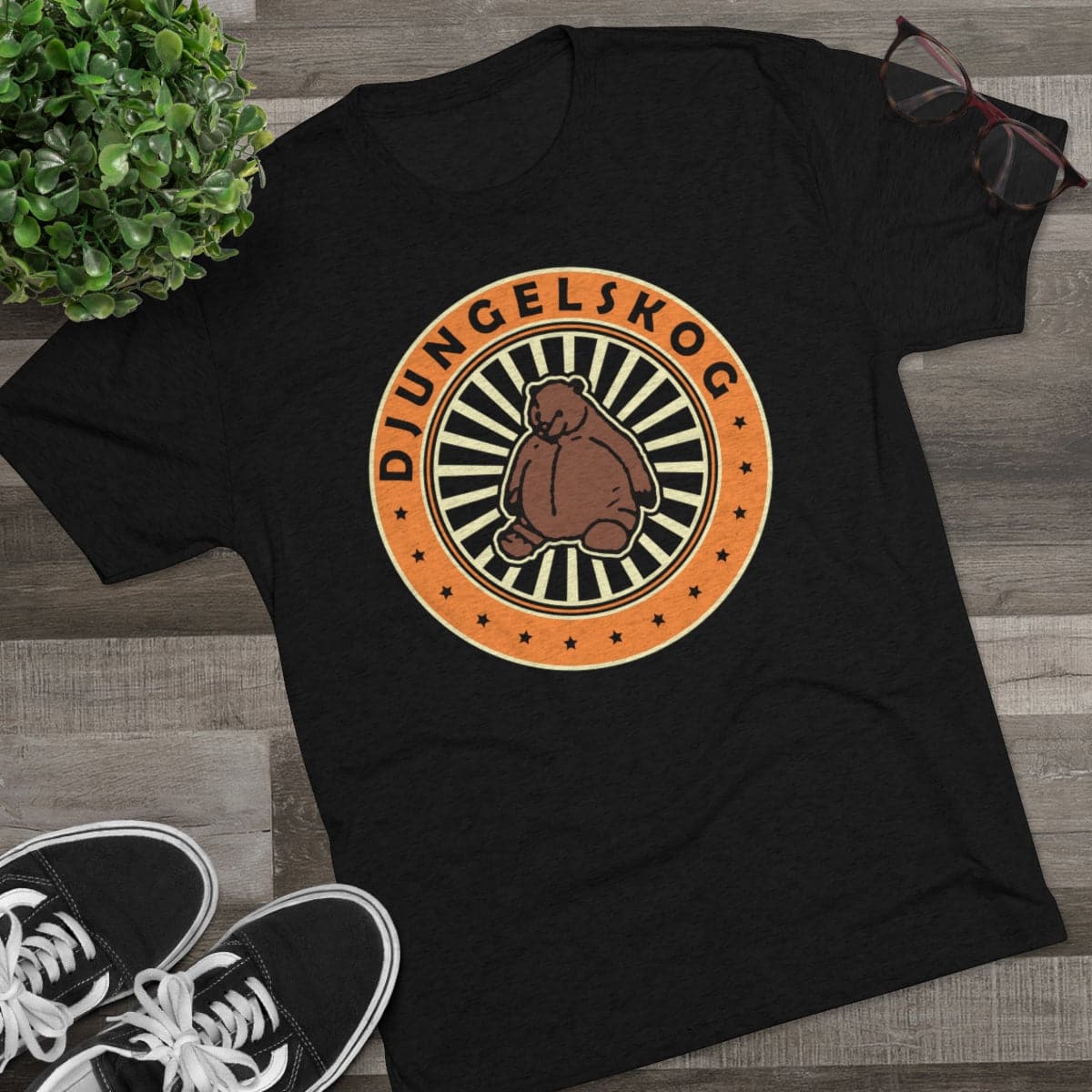 DJUNGELSKOG Patriot tee T-Shirt Printify 
